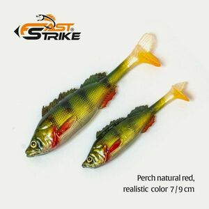 Shad Fast Strike Perch Shad 7cm/3.5g, culoare PNR imagine