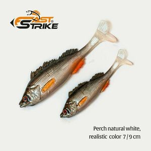 Shad Fast Strike Perch Shad 9cm/8.5g, culoare PNW imagine