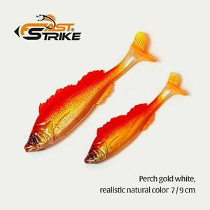 Shad Fast Strike Perch Shad 7cm/3.5g, culoare PGW imagine