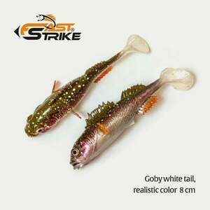Shad Fast Strike Goby Shad 8cm/5.8g, culoare GWT imagine