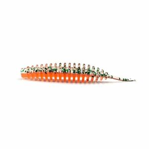 Worm Fast Strike Flexy Worm 5cm, 10buc/plic, Orange Ice imagine