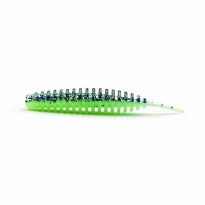 Worm Fast Strike Flexy Worm 5cm, 10buc/plic, Limetreuse Blue Back imagine
