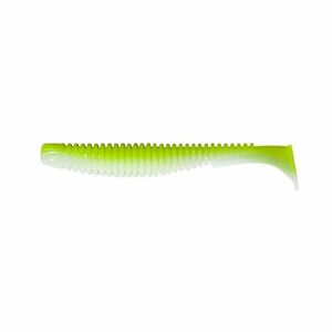 Shad Fast Strike Down Shad 9cm, 10cm/plic, White Neon Yellow imagine