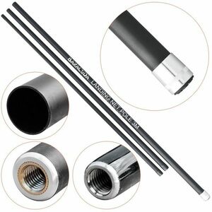 Coada de minciog cu doua capete de prindere, 2.20m -3.20m, 3 tronsoane imagine