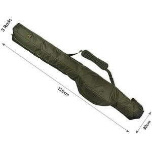 Husa Lansete Carp Spirit Magnum Multi-Sleeves 13' - 3 lansete + 3 mulinete 220X35CM imagine