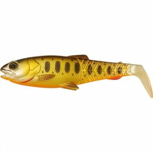 Naluca Savage Gear Craft Cannibal Paddletail, Olive Hot Orange, 10.5cm, 12g, 4bc imagine
