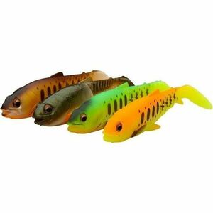 Set naluci Gear Craft Cannibal Paddletail, Dark Water Mix, 6.5cm, 4g, 4buc imagine