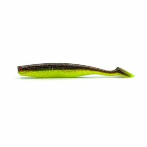 Shad Fast Strike Bionic Soft Pike-Zander, Lime Pepper, 10cm, 5buc/blister imagine