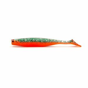 Shad Fast Strike Bionic Soft Pike-Zander, Fire Orange, 10cm, 5buc/blister imagine