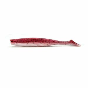 Shad Fast Strike Bionic Soft Pike-Zander, White Back Red Pepper, 10cm, 5buc/blister imagine