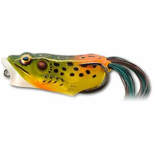 Naluca Livetarget Hollow Frog Popper, culoare Emerald-Red, 5.5cm, 11g imagine