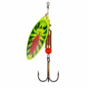 Lingurita Rotativa Dam Effzett Predator Nr.0, 3g, Fireshark imagine