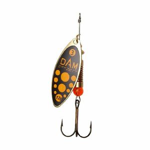 Lingurita Rotativa Dam Effzett Predator Nr.0, 3g, Blacky imagine