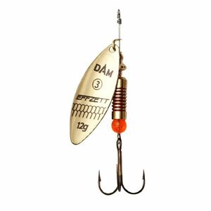 Lingurita Rotativa Dam Effzett Predator Nr.1, 4g, Gold imagine