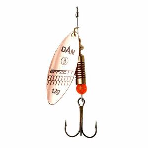 Lingurita Rotativa Dam Effzett Predator Nr.1, 4g, Cupru imagine