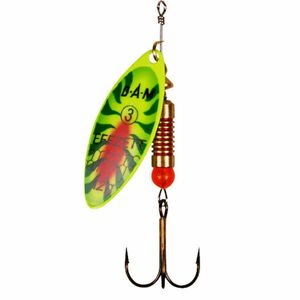 Lingurita Rotativa Dam Effzett Predator Nr.1, 4g, Fireshark imagine