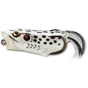 Naluca Livetarget Hollow Frog Popper, culoare Albino-White, 6.5cm, 14g imagine