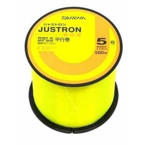 Fir Monofilament Daiwa Justron DPLS Yellow, 500m (Diametru fir: 0.28 mm) imagine