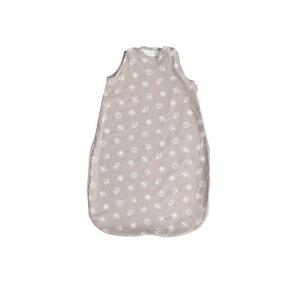 Sac de dormit de vara Lorelli Leaves, 85 cm, bumbac ranforce, Gri imagine