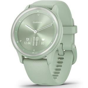 Ceas activity outdoor tracker Garmin vívomove Sport, Bluetooth, ecran OLED, Rezistenta la apa 5 ATM (Verde) imagine