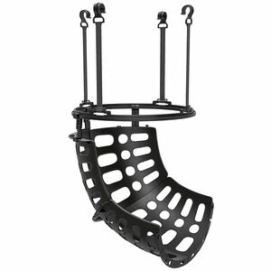 SPORTNOW Sistem de Returnare a Mingii de Baschet rotation à 360° 35, 6 x 35, 6 x 75, 5 cm negru | Aosom Romania imagine