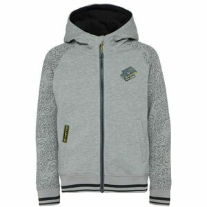 Lotto MANET Hanorac cu fermoar și glugă pentru băieți, gri, mărime 152-158 imagine