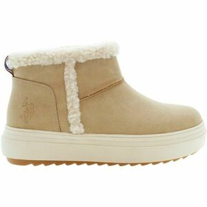 U.S. POLO ASSN. ICY Încălțăminte de iarnă pentru femei, bej, mărime imagine