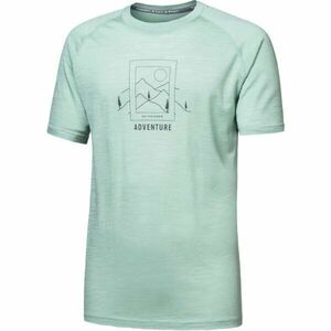 Sensor MERINO AIR SAY YES Tricou funcțional pentru bărbați, verde deschis, mărime imagine