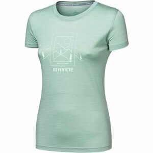 Sensor MERINO AIR SAY YES W Tricou funcțional pentru femei, verde deschis, mărime imagine