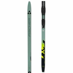 Fischer TWIN SKIN POWER STIFF EF SET + BDG TOUR STEP Schiuri de fond, verde deschis, mărime imagine