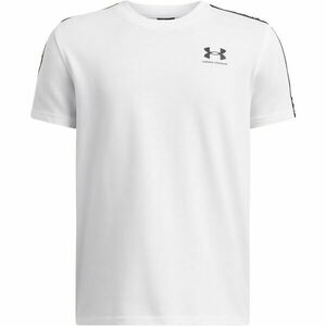 Under Armour SPORTSTYLE TAPED Tricou pentru băieţi, alb, mărime L imagine