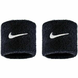 Nike SWOOSH CLASSIC WRISTBANDS Manșete sport, negru, mărime imagine