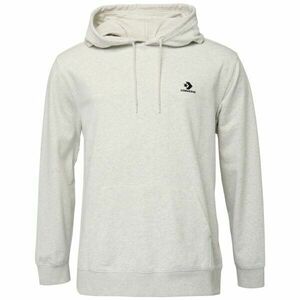 Converse STANDARD FIT LEFT CHEST STAR CHEV EMB HOODIE FT Hanorac pentru bărbați, gri, mărime imagine