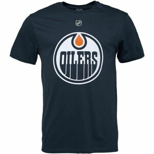 FANATICS EDMONTON OILERS - LEON DRAISAITL Tricou, albastru închis, mărime imagine