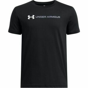 Under Armour LOGO WORDMARK Tricou pentru copii, negru, mărime XL imagine