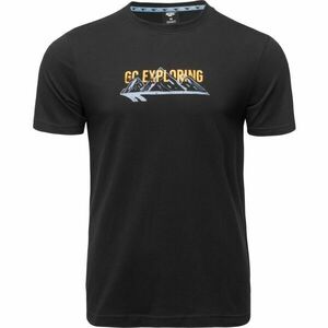 Hi-Tec HOUCINE Tricou din bumbac pentru bărbați, negru, mărime imagine