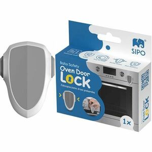 Sipo SAFETY LOCK Încuietoare de siguranță pentru ușa de la cuptor, alb, mărime imagine