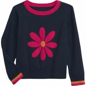 GAP V-OC DAISY Hanorac fete, albastru închis, mărime 2Y imagine