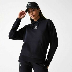 New Era NEW YORK YANKEES MLB MIDI LEAGUE ESSENTIAL HOODIE Hanorac pentru femei, negru, mărime imagine