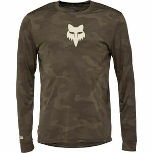 Fox RANGER TRU DRI LS Tricou ciclism bărbați, kaki, mărime imagine