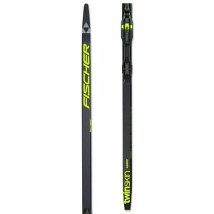 Fischer TWIN SKIN SUPERIOR STIFF SET + BDG RACE CLASSIC Schiuri de fond cu piei de focă, gri închis, mărime imagine