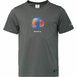 Champion SS TEE Tricou pentru bărbați, gri închis, mărime imagine