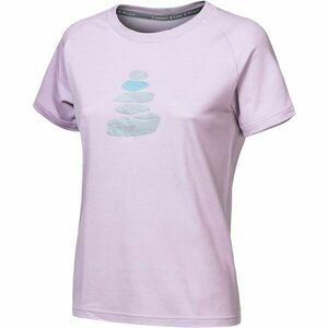 Sensor MERINO BLEND STONE W Tricou funcțional pentru femei, mov, mărime imagine