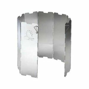 MEVA GD15004 Paravan pentru arzătoare outdoor, argintiu, mărime imagine