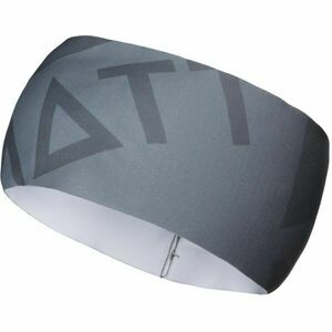 Matt ONE LAYER HEADBAND Bentiță sport, gri închis, mărime imagine