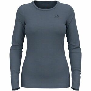 Odlo THE NATURAL MERINO 200 Tricou termo cu mânecă lungă femei, gri închis, mărime imagine