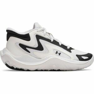 Under Armour GS JET 25 Încălțăminte baschet de copii, alb, mărime 39 imagine