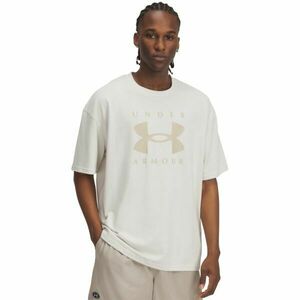 Under Armour M HW OS BRANDED Tricou pentru bărbați, alb, mărime M imagine