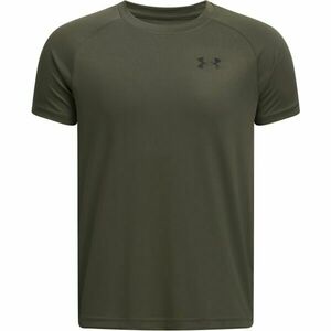 Under Armour UA TECH 2.0 SS Tricou sport băieți, verde închis, mărime M imagine