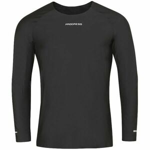 PROGRESS SKINNER LS Tricou sport pentru bărbați, negru, mărime imagine